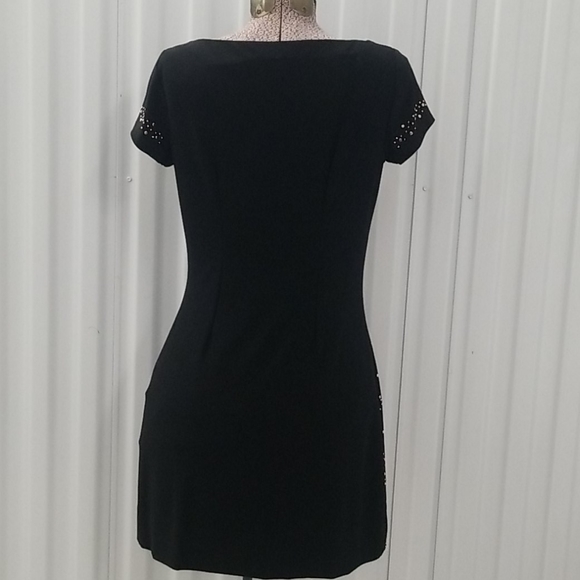 WHBM Black Studded Dress - Picture 2 of 8